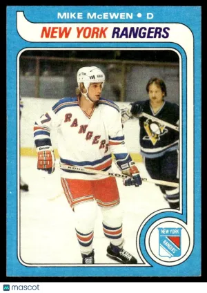 1979 Hockey Card Mike McEwen #66