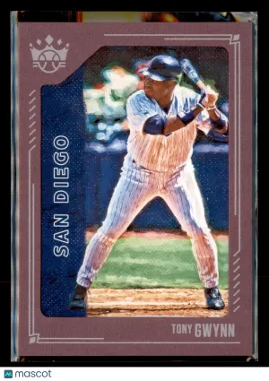 2021 Panini Diamond Kings Tony Gwynn #30 Framed Plum