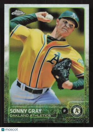 2015 Topps Chrome Sonny Gray #133 Refractor