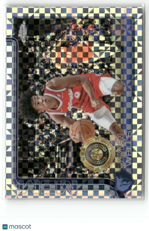 2025-26 Topps Chrome Jaylen Wells #200 X-Fractor