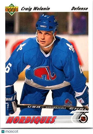 1991 Upper Deck Craig Wolanin #486