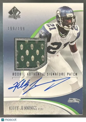 Authentic Kelly Jennings Base #239 Seattle Seahawks