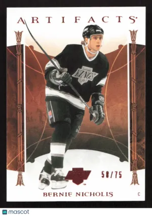 2022-23 Upper Deck Artifacts Bernie Nicholls #160 Autumn SN