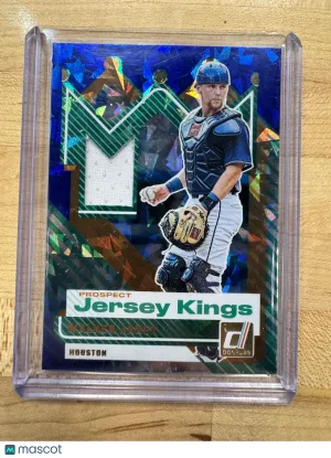 2025 Panini Donruss Prospect Jersey Kings Walker Janek #PJK-WJ Blue Cracked Ice
