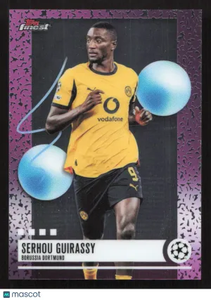 2025-26 Finest UEFA Club Competitions Serhou Guirassy #208