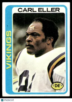1978 Football Carl Eller #79