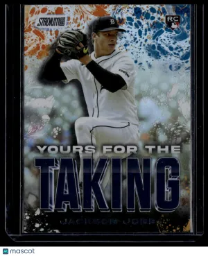 2025 Topps Stadium Club Jackson Jobe #YK-11 Rookie