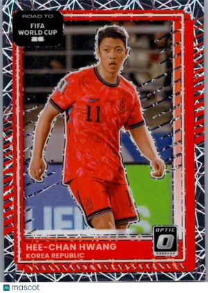2025 Panini Donruss Road to FIFA World Cup 26 Optic Hee-Chan Hwang #103 Laser