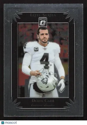 2019 Donruss Optic Derek Carr #ES-3 Elite Series