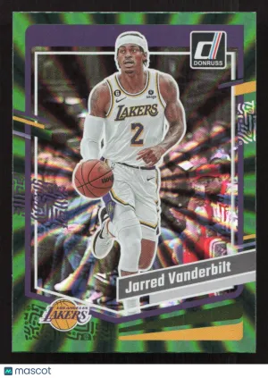 2023-24 Donruss Jarred Vanderbilt #194 Green Laser Holo