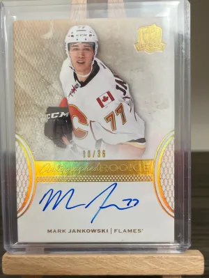 2016-17 Mark Jankowski The Cup Gold Spectrum Auto /36