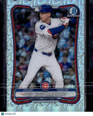 2026 Topps Bowman Chrome Pete Crow-Armstrong #91 Mojo Refractor