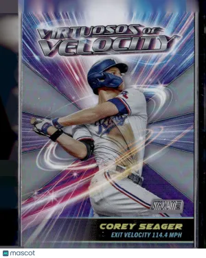2024 Topps Stadium Club Virtuosos of Velocity Corey Seager #VV-9