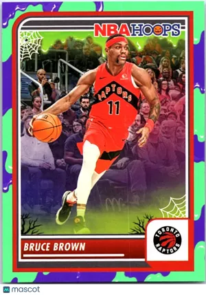 2024 Panini NBA Hoops Haunted Hoops Bruce Brown #202