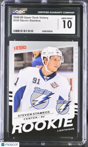 2008-09 Upper Deck Victory Steven Stamkos Rookie #350 CGC 10 Tampa Bay Lightning