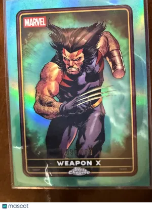 2025 Topps Chrome Marvel Deadpool 096/199 #16