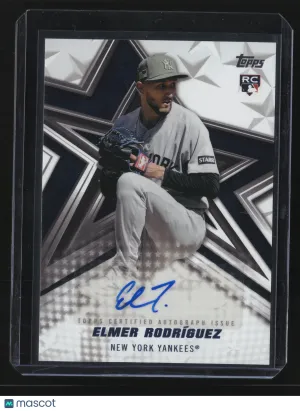 Elmer Rodríguez 2026 Topps Baseball Stars Autograph #BSAU-ERZ-Rookie