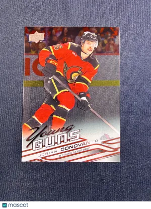 2026-27 Upper Deck Series 1 Jorian Donovan #238 Young Guns Clear Cut
