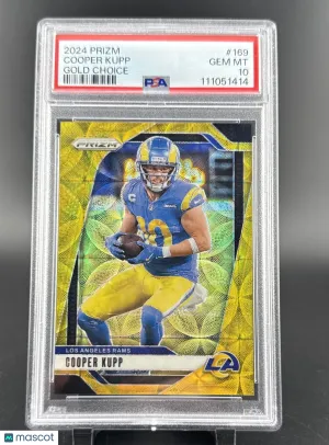 2024 Panini Prizm Cooper Kupp #169 Choice Gold Prizm / Parallel/Variety Base Set PSA 10