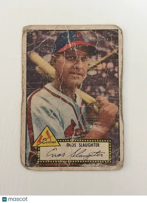 1952 Topps Enos Slaughter #65 Low Grade