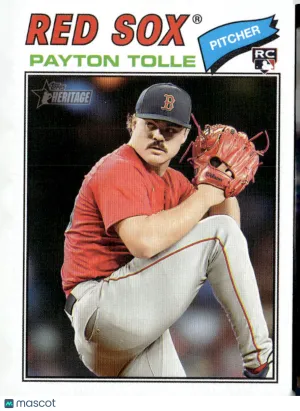 2026 Topps Heritage Payton Tolle #386 RC