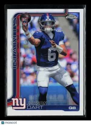 2025 Topps Chrome Jaxson Dart #306 Refractor RC