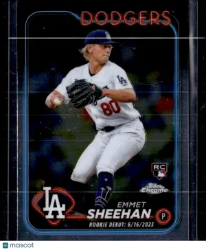 2024 Topps Chrome Update Emmet Sheehan #USC130 RC