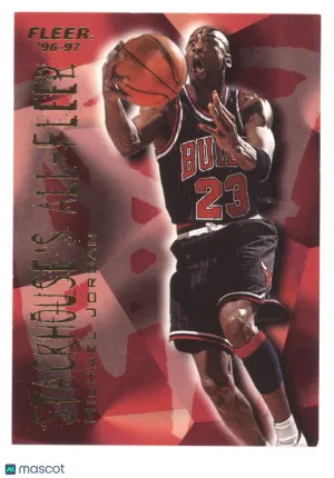 1996 Fleer Stackhouse's All-Fleer Michael Jordan #4 front