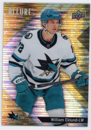 2024-25 O-Pee-Chee Platinum William Eklund Gold Glitter Bomb /199 #64