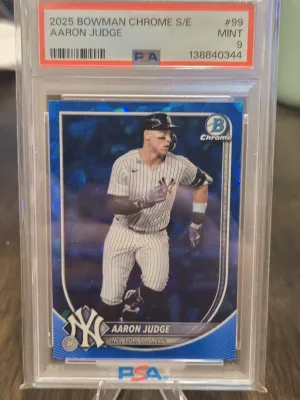 2025 Bowman Chrome Sapphire Edition Aaron Judge