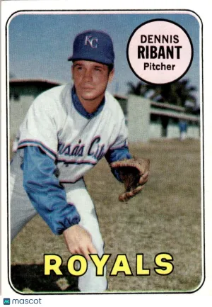 1969 Baseball Card Dennis Ribant #463