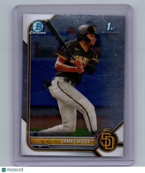 2022 Bowman Chrome James Wood #BCP-108