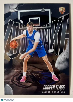 2025-26 Topps Chrome Cooper Flagg #YQ-1 [Base] Rookie Insert
