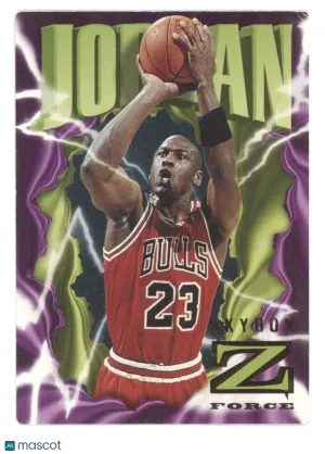 1996 SkyBox Z-Force Michael Jordan #11 front