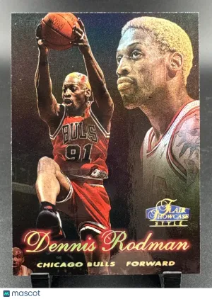1997-98 Flair Showcase Dennis Rodman #13 Row 2 Parallel/Variety Base Set