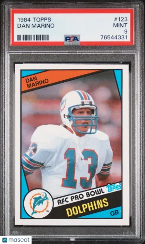 1984 Topps Dan Marino #123 PSA 9