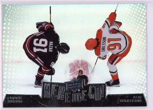 2026-27 Upper Deck Frank Nazar Leo Carlsson Here We Go! #WE-6