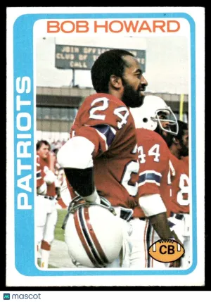 1978 Football Bob Howard #321