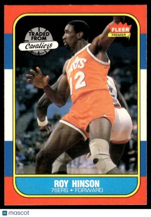1986 Basketball Roy Hinson #46