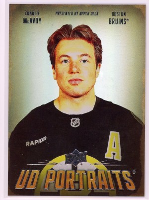2026-27 Upper Deck Portraits Charlie McAvoy #P-18
