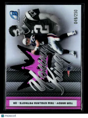 2026 Bowman Chrome Tom Brady #YK-20 Pink /250 049/250