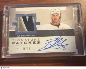 2012/13 The Cup Signature Patches Autograph Patch #SP-RG Ryan Getzlaf 50/75 !!