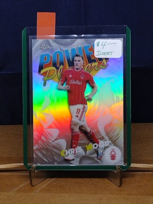 Chris Wood 2026 Champions League Power Players Insert -9