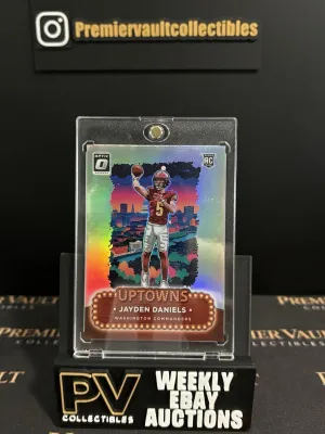 2024 Panini Donruss Optic Jayden Daniels Uptown Rookie RC