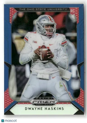 2019 Panini Prizm Draft Picks Dwayne Haskins #113 Prizm Blue