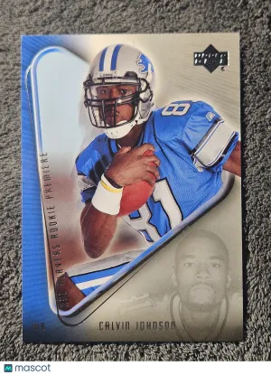 2007 Upper Deck NFL Players Rookie Premiere #15 Calvin Johnson RC
