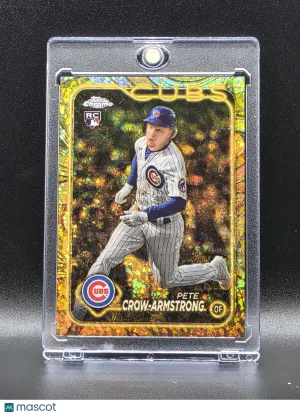 2024 Topps Chrome Gilded Collection Pete Crow-Armstrong RC
