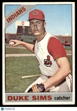 1966 Baseball Card Duke Sims #169