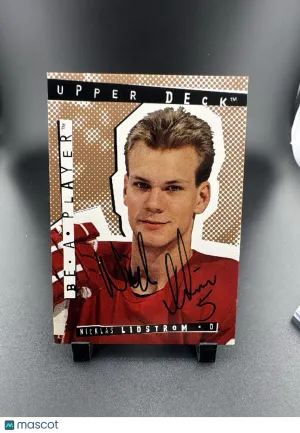 1995 Upper Deck Be A Player Nicklas Lidstrom #162