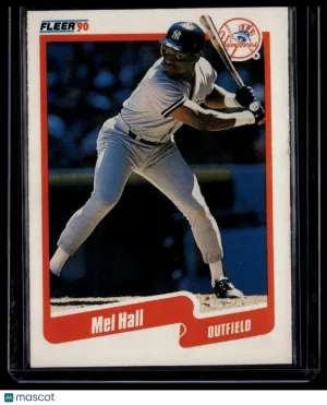 1990 Fleer Mel Hall #444